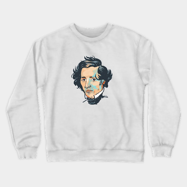 Felix Mendelsshon Bartholdy Crewneck Sweatshirt by adolfux